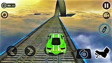 Impossible Stunt Car Tracks 3D 2018-Best Android Gameplay HD #19