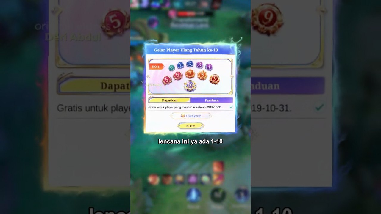 player lama di manjain
