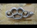 BUILD VIDEO: Casting aluminum KNUCKLES with a SKULL CRACKER