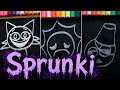 I made a collection of Sprunki with posca drawing.#sprunki #posca #satisfying