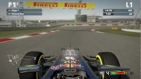 Hotlap Austin 1:37.755 - F1 2012 PC Game