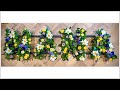 Funeral Flower Wording Tribute - Nana floral arrangement