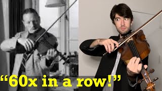 How To Practice Like the GREATEST VIOLIST of All Time