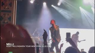 'MILLI' - Keshi Hell/Heaven Tour New York Fancam 220522