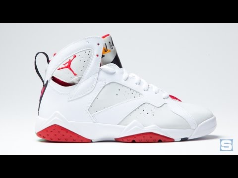 how to lace up jordan 7