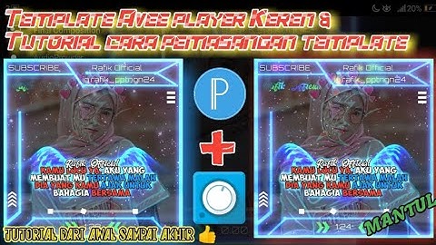 Cara Membuat Video Quotes Efek Line Art Glowing | Tutorial Avee player