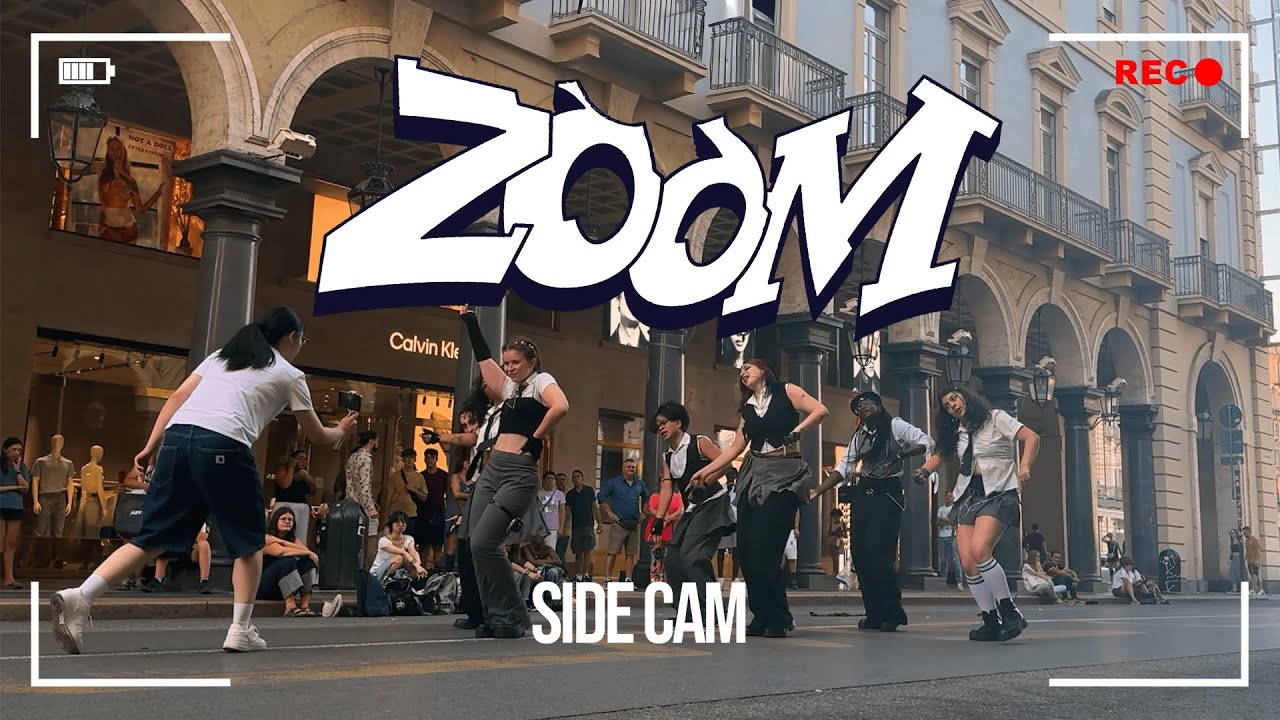 [KPOP IN PUBLIC | SIDE CAM] BADVILLAIN - 숨 (ZOOM) Dance Cover by UNCODED CREW from Italy