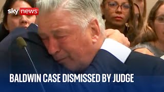 Alec Baldwin manslaughter case dismissed by judge