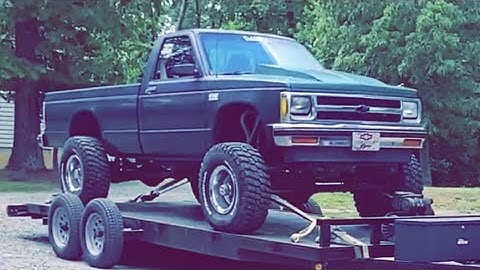4x4 conversion SAS  chevy s10 355 v8