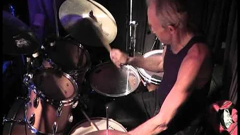 Iron Butterfly (In a Gada da Vida) Drum Solo, Ron Bushy.avi