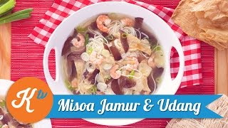 Resep Misoa Jamur Dan Udang