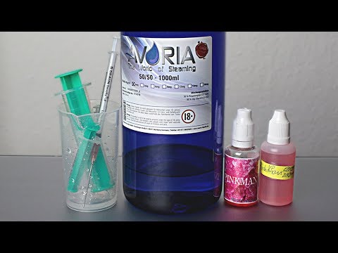 LIQUID SELBER MISCHEN ohne Nikotin