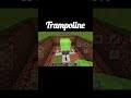 Try this trampoline in your world! 😎|Mafia Gamerz| #minecraft #gaming #build #shorts