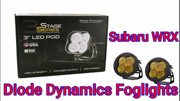 Diode Dynamics Sport Model SS3 FULL LED Fog Lights (SUBARU WRX/ STI) Super Bright !