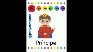 Sílabas trabadas. Material para imprimir #silabastrabadas #primaria #silabas