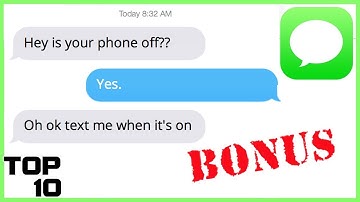 Top 10 Dumbest Text Messages - Behind The Scenes
