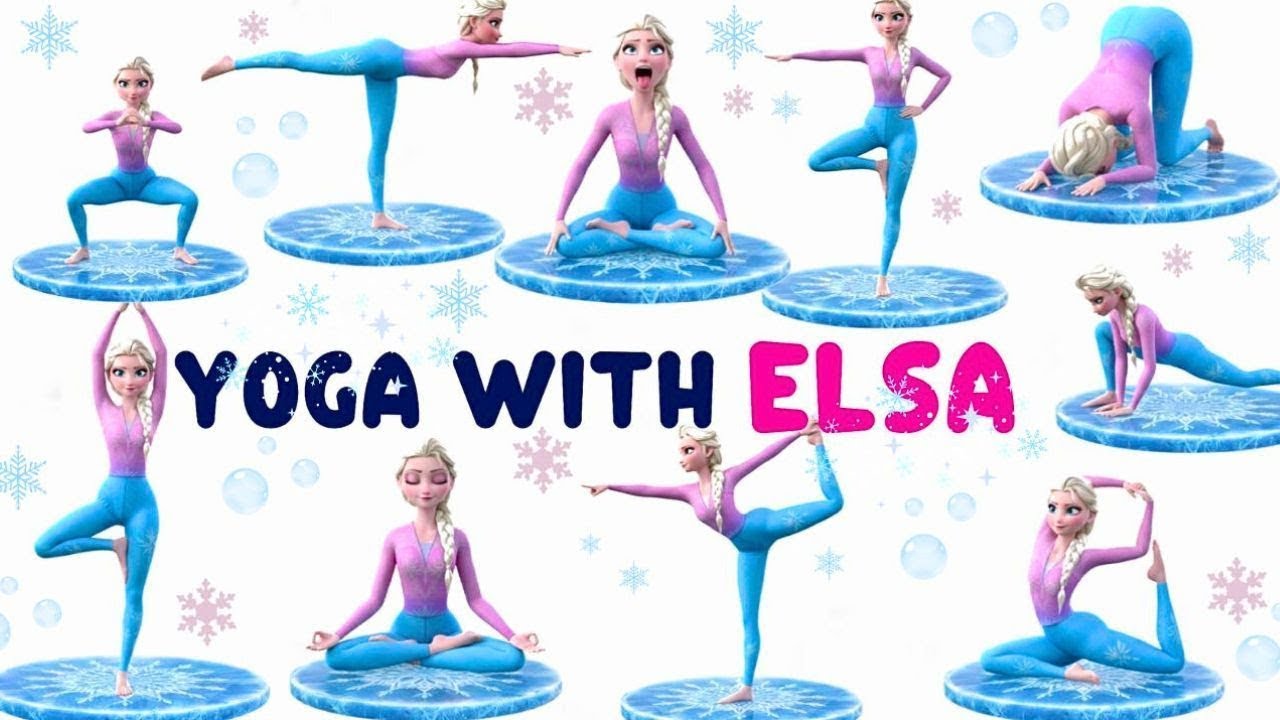 Elsa's Adventure Yoga | Frozen Yoga Brain Breaks | Exercise For Kids |  Yoga with Lumi