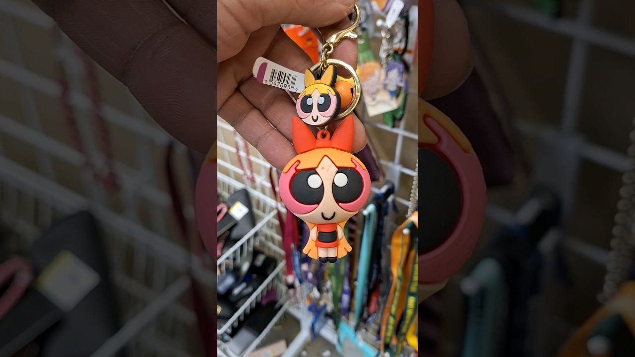 The Power Puff Girls Blossom collectible keychain item 