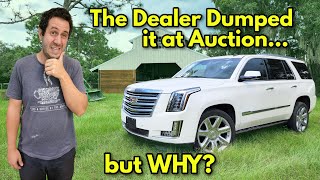 I Bought an "As-Is" Cadillac Escalade and got $10,000 off because the Dealer Couldn't Fix It