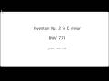 Invention No. 2 in C minor, BWV 773