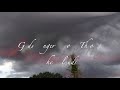 Gods Finger Stroke Through The Clouds
