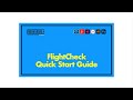 FlightCheck 2023-2025 - Quick Start Guide