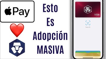 ¡La adopción masiva YA ESTÁ AQUÍ! Apple Pay + CRYPTO.COM (Y alternativa con Curve...) 🚀