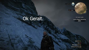 Witcher 3 natrual noclip? Hidden cave?