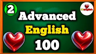 Advanced English Sentences Part 2  100 Advanced Sentences For Daily Conversation  