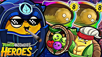 Best Wall Knight Control Deck In Pvz Heroes