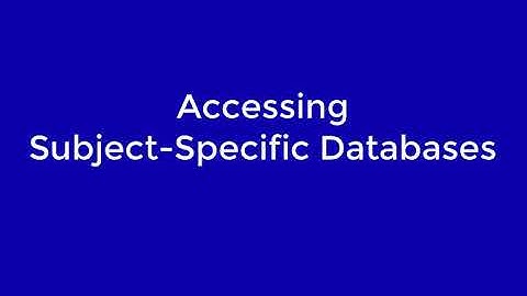 CINAHL Plus Tutorial, Pt. 1
