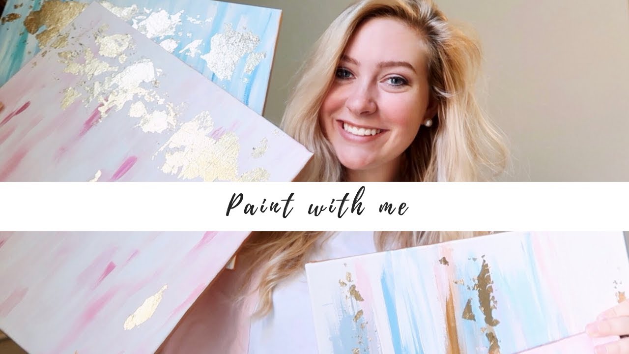 PAINT WITH ME dormdecorating collegeapartmentinspo YouTube