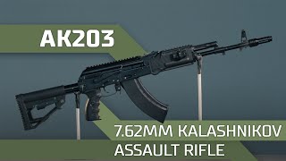 7.62mm Kalashnikov AK203 assault rifle Resimi