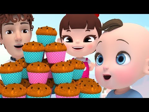 The Muffin Man | Kids Songs and Nursery Rhymes and Five Little Monkeys Jumping On The Bed Song