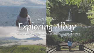 Exploring Albay | Roadtrip to Cagraray, Tigbao Highlands in Ligao, Tiwi Beach & Waterfalls