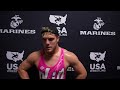 Zack Aquila (Ohio), 2026 Junior Nationals freestyle champion at 175 lbs.