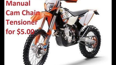 KTM Make a Manual Cam Chain Tensioner