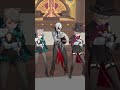 Arlecchino, Lynette and Lyney are dancing #genshinimpact #arlecchino #dance #fyp