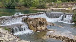 The beauty of the Cascade du Sautadet, Provence, France