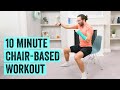 10 minute chairbased workout  the body coach tv