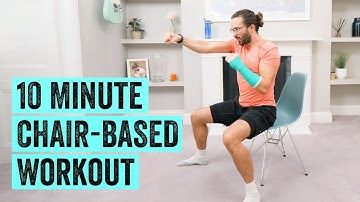 10 Minute Chair-Based Workout | The Body Coach TV