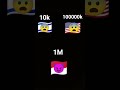 1M10k10000000k😈😨