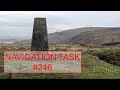 Map Reading Task 246 Can you identify the trig point and the features?