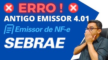 COMO ABRIR O ANTIGO EMISSOR SEBRAE NFe 4.01 - Resolvendo o problema do JAVA