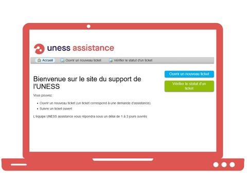 Présentation d'uness assistance : le point entrée unique pour les utlisateurs des applications Uness