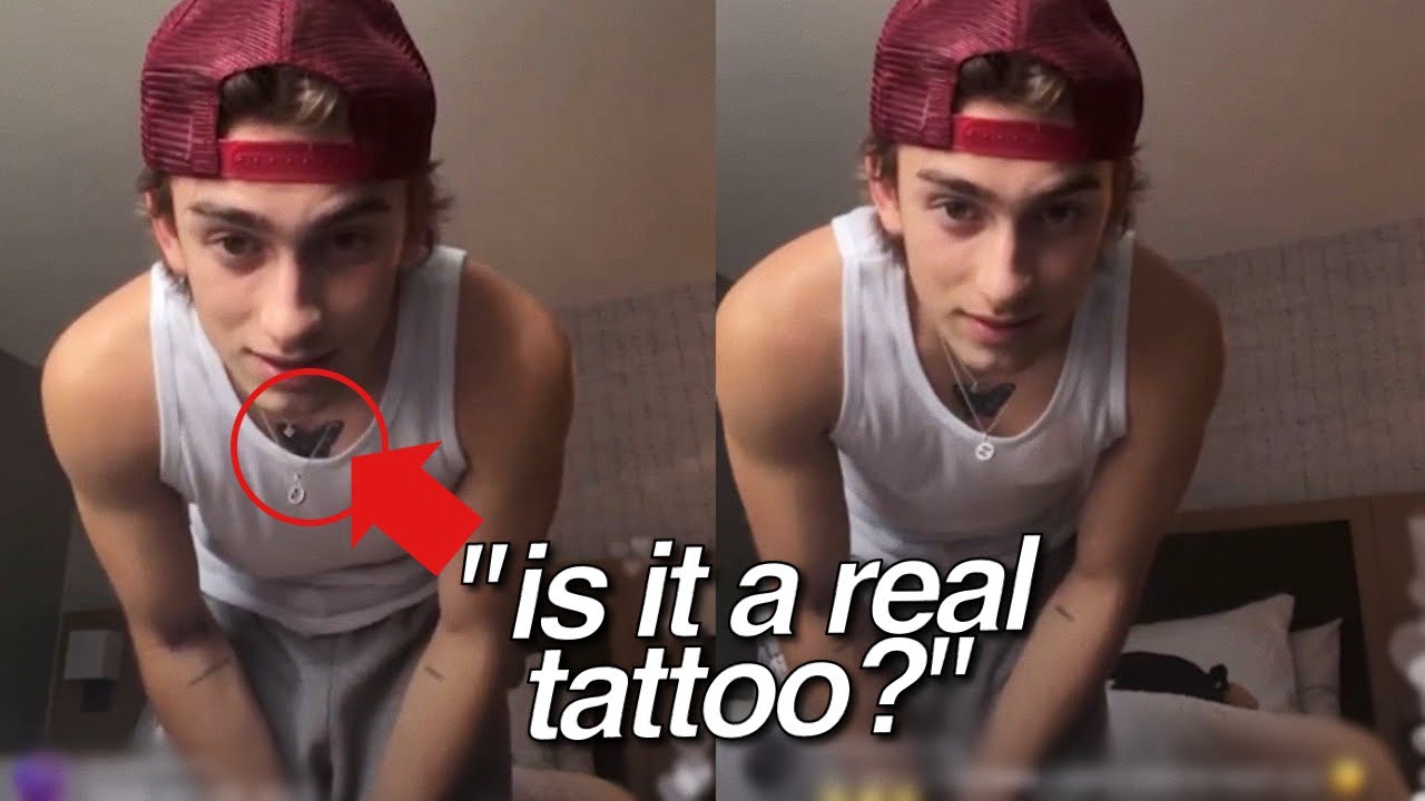 johnny SPEAKS about his CHEST TATTOO!!😅👀