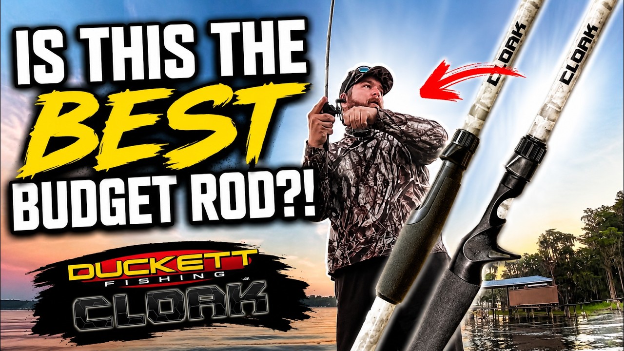 Is the Duckett Cloak the BEST Budget Casting Rod for Bass Fishing?!