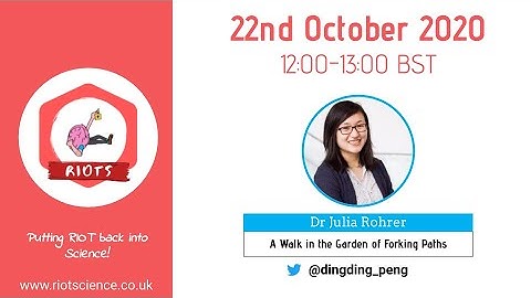 Dr Julia Rohrer | A walk in the garden of forking paths