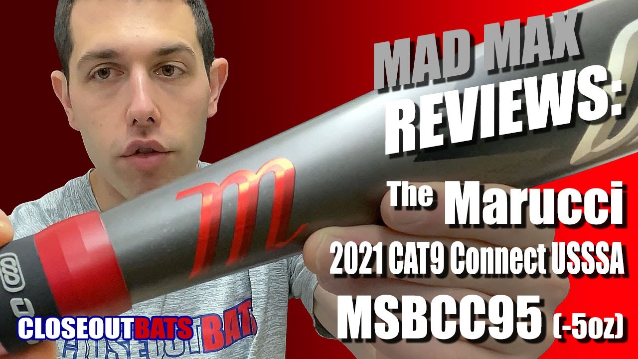 Closeoutbats Com Marucci Cat9 Connect 2 3 4 Big Barrel Usssa Bat Msbcc95 5oz 2021 Youtube