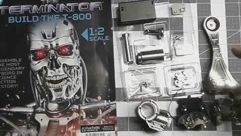 BUILDING THE T-800 TERMINATOR ISSUES 1-3
